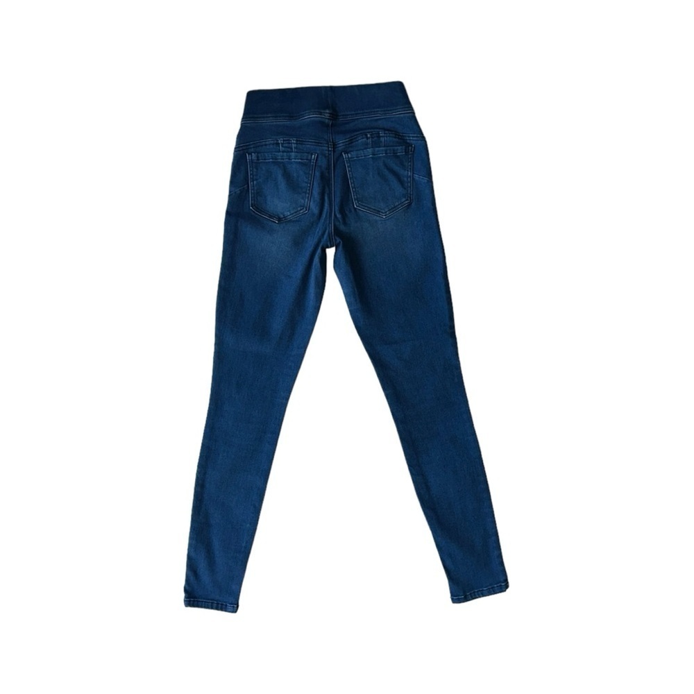 RICKI'S BLUE DENIM STYLE STRETCHY SKINNY LEGGINGS WOMENS SIZE XS - Picture 15 of 16